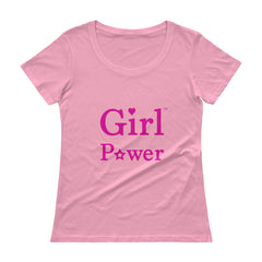 Scoopneck Tee (Pink Big Text) Scoopneck Tee (Pink Big Text)