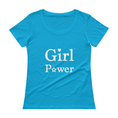 Scoopneck Tee (White Big Text) Scoopneck Tee (White Big Text)