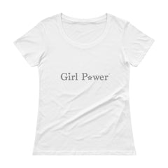 Scoopneck Tee (Gray Text) Scoopneck Tee (Gray Text)