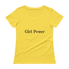 Scoopneck Tee (Black Text) Scoopneck Tee (Black Text)