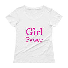 Scoopneck Tee (Pink Big Text) Scoopneck Tee (Pink Big Text)