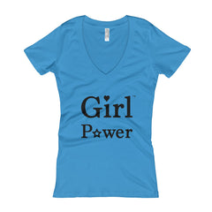 V-Neck Tee (Black Big Text) V-Neck Tee (Black Big Text)