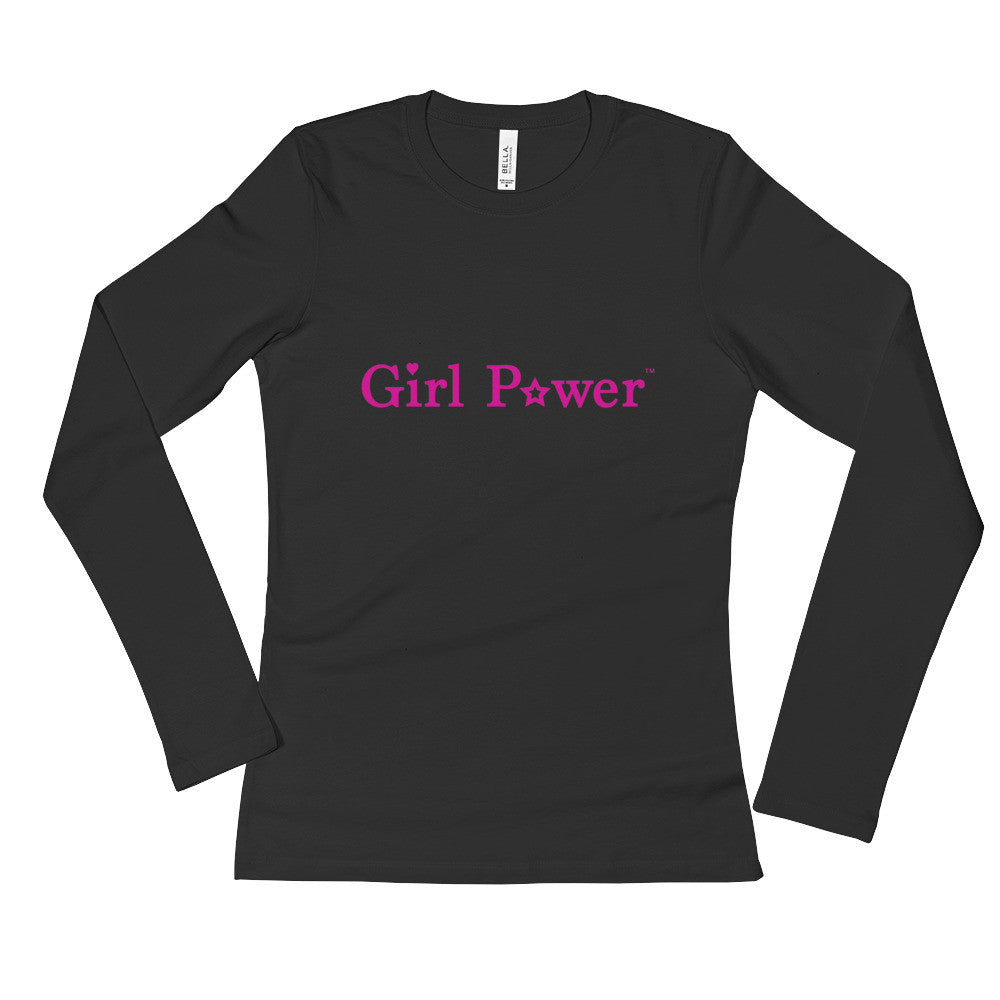 Long Sleeve Shirt (Pink Text) Long Sleeve Shirt (Pink Text)