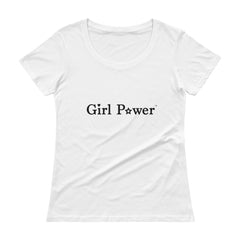 Scoopneck Tee (Black Text) Scoopneck Tee (Black Text)