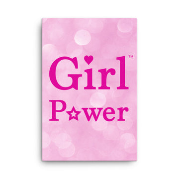 Girl Power Capri Leggings (Pink Text)